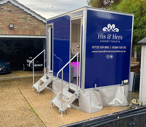 Luxury toilet hire essex